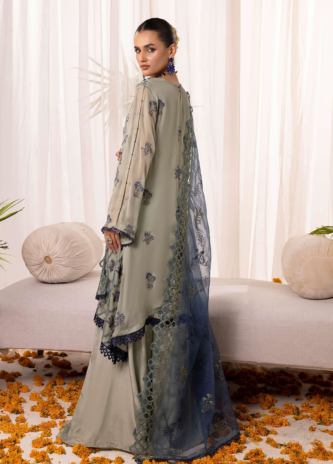 SHAATOOSH BY ANAYA HOOR Luxury Chiffon Unstitched 3pcs