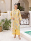 Mishaal By Gull Jee Embroidered Edit'26 Digital Printed Lawn Unstitched 3Pcs