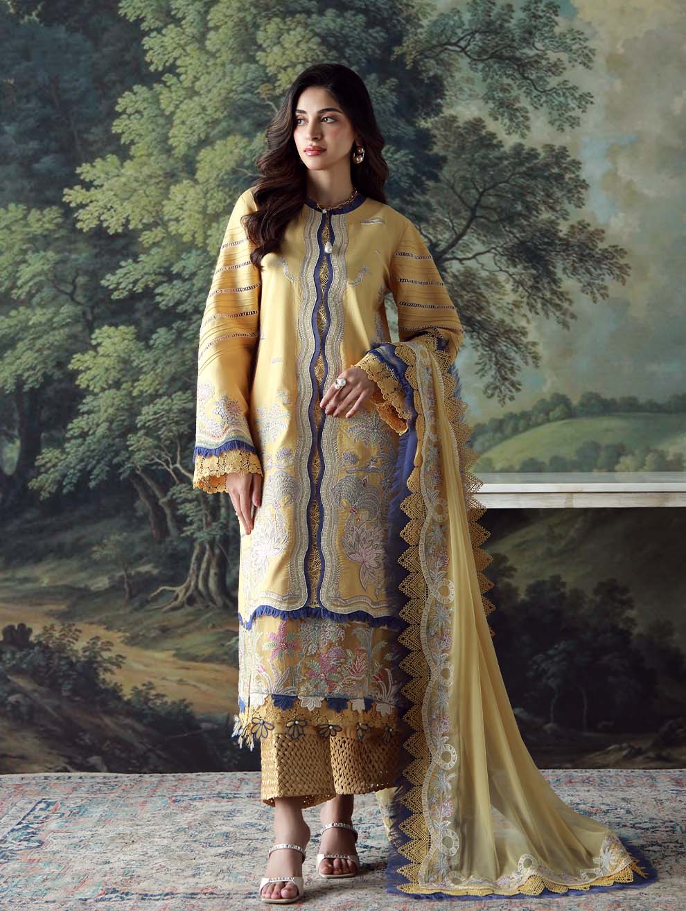 Jade LE Premier Vol-2 Lawn'25 Unstitched 3pcs