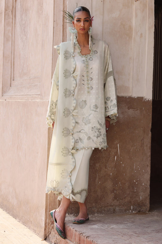 Elan Embroidered Lawn Unstitched 3pcs