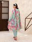 Morja By Gull Jee Vol-12 Embroidered Digital Printed Lawn Unstitched 3Pcs