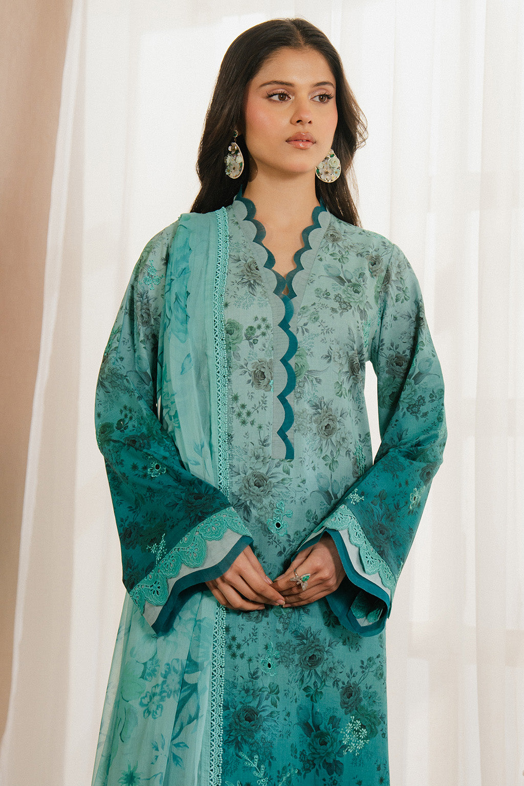 Armelia By Ayzel Printed Lawn Unstitched 3pcs