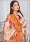 Mashaal By Riaz Arts Embroidered Lawn 3pcs - Jotey