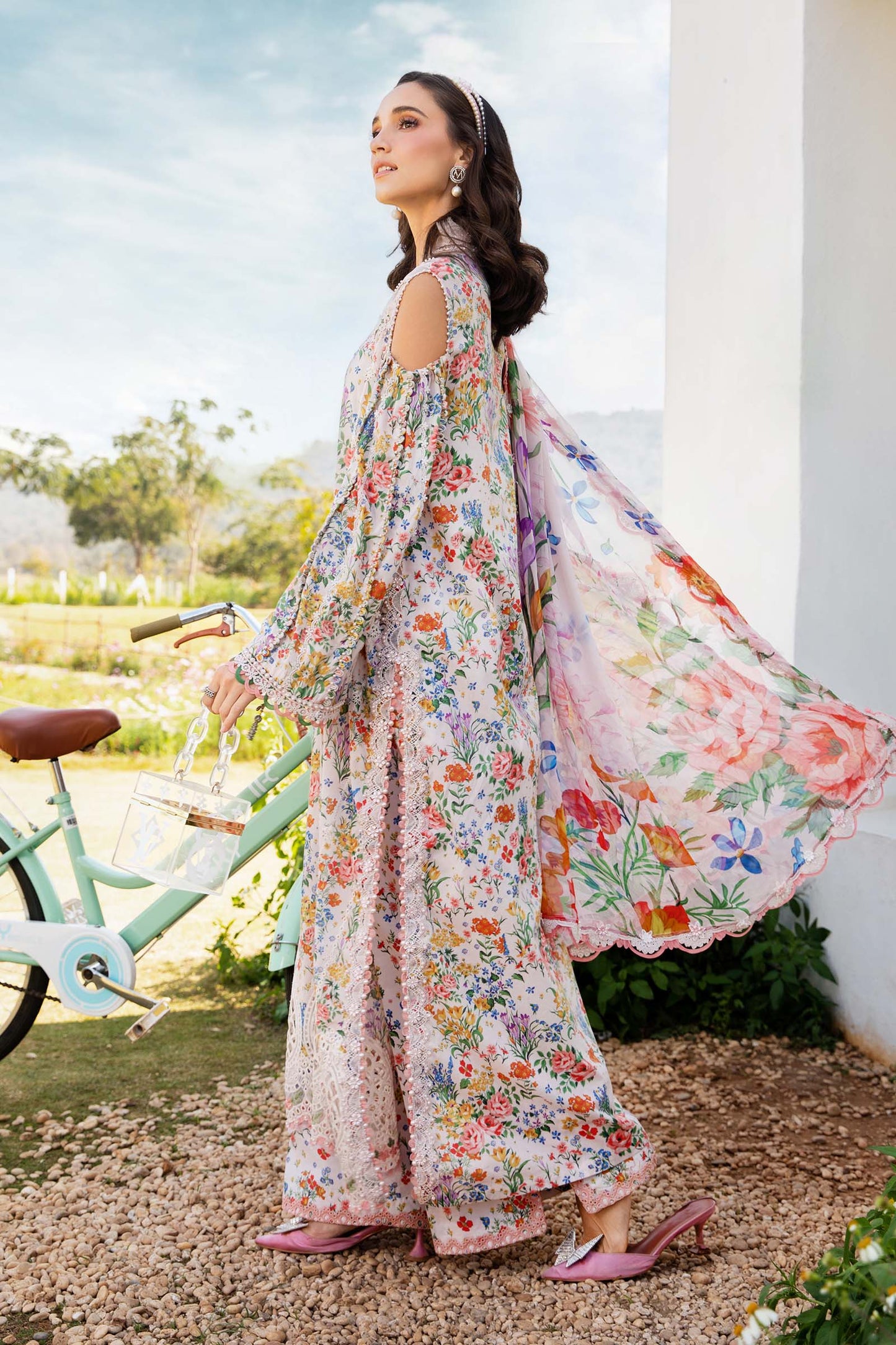 M. Prints By Maria B. Lawn Vol-25 Printed Unstitched 3pcs