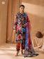 Printkari By Gull Jee Embroidered Digital Printed Lawn Unstitched 3Pcs
