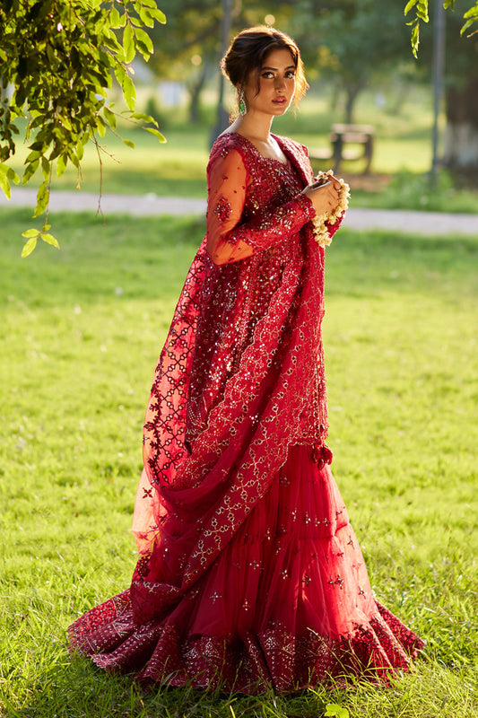 Qalamkar Sadmani Luxury Formals Unstitched 3pcs