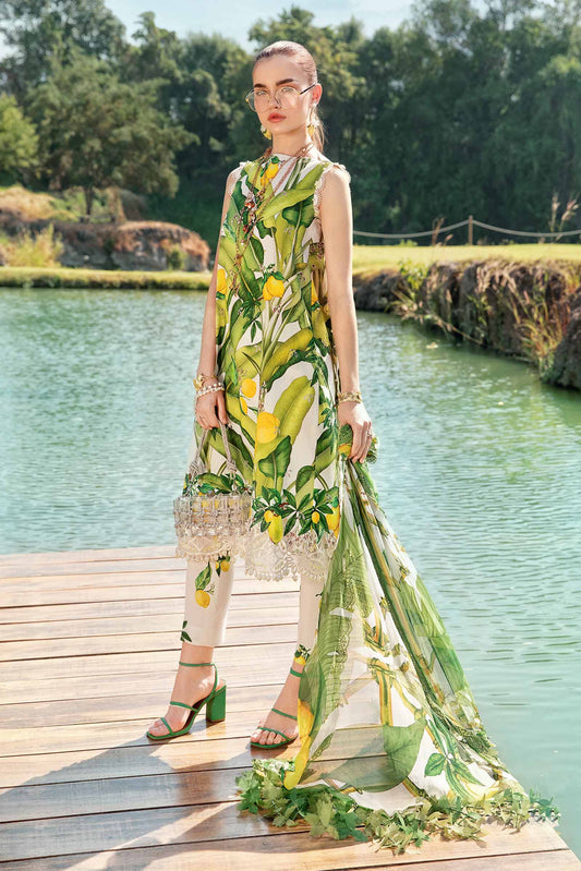 M. Prints By Maria B. Lawn Vol-25 Printed Unstitched 3pcs