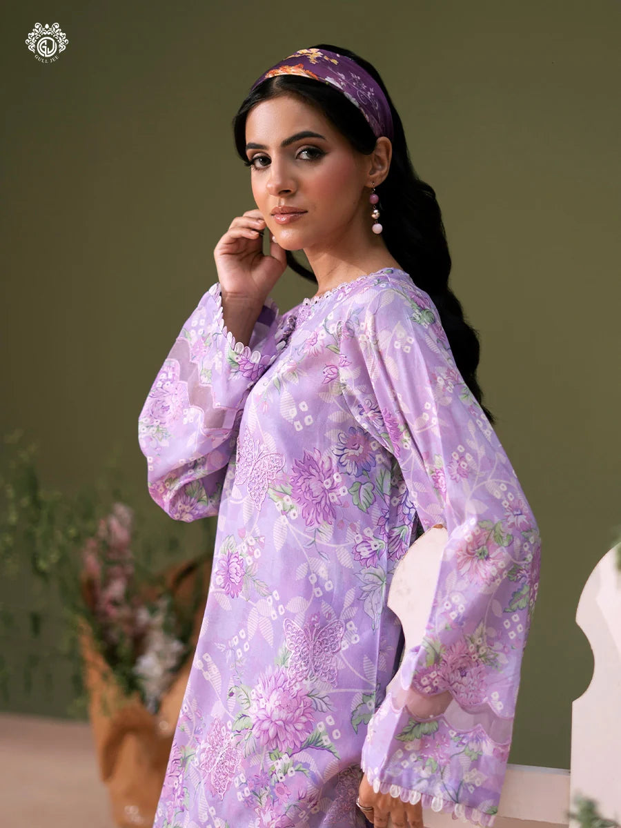 Bloom By Gull Jee Embroidered Digital Printed Lawn Unstitched 3Pcs