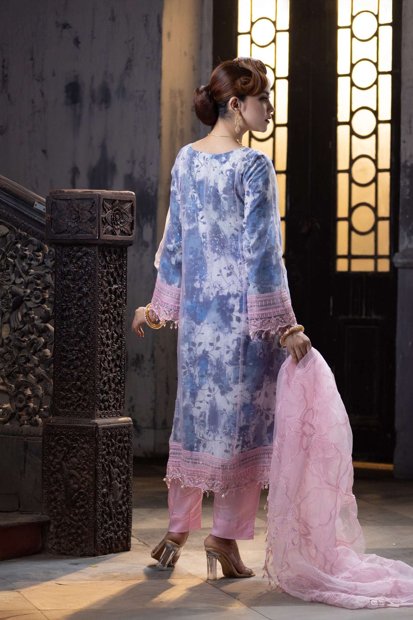 Khwaab Luxury Unstitched 4pcs