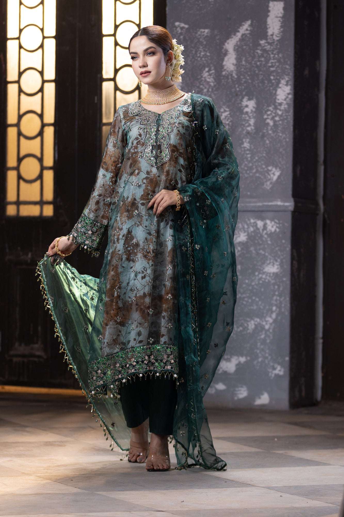 Khwaab Luxury Unstitched 4pcs