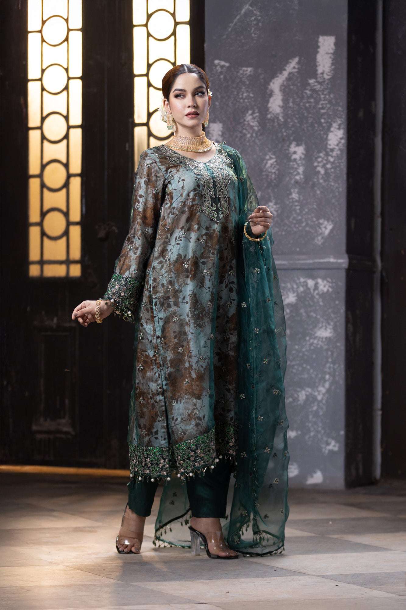 Khwaab Luxury Unstitched 4pcs
