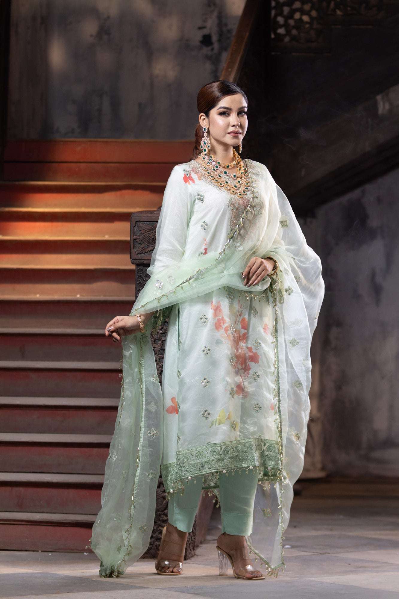 Khwaab Luxury Unstitched 4pcs