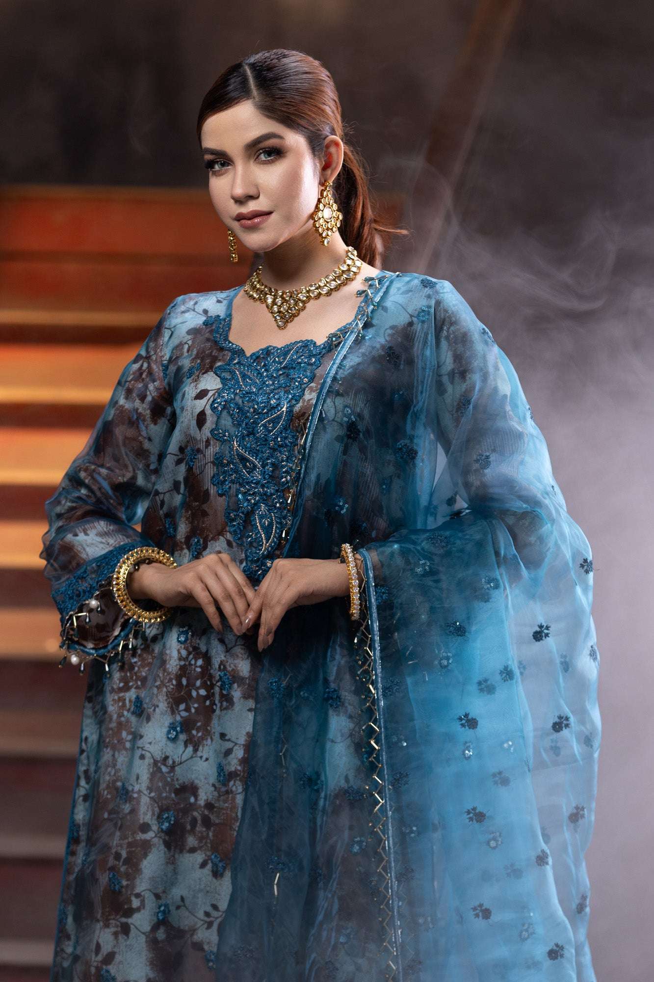 Khwaab Luxury Unstitched 4pcs