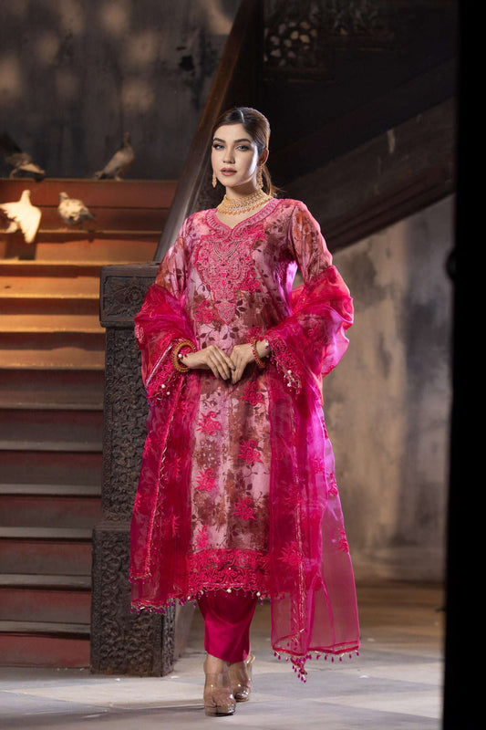 Khwaab Luxury Unstitched 4pcs