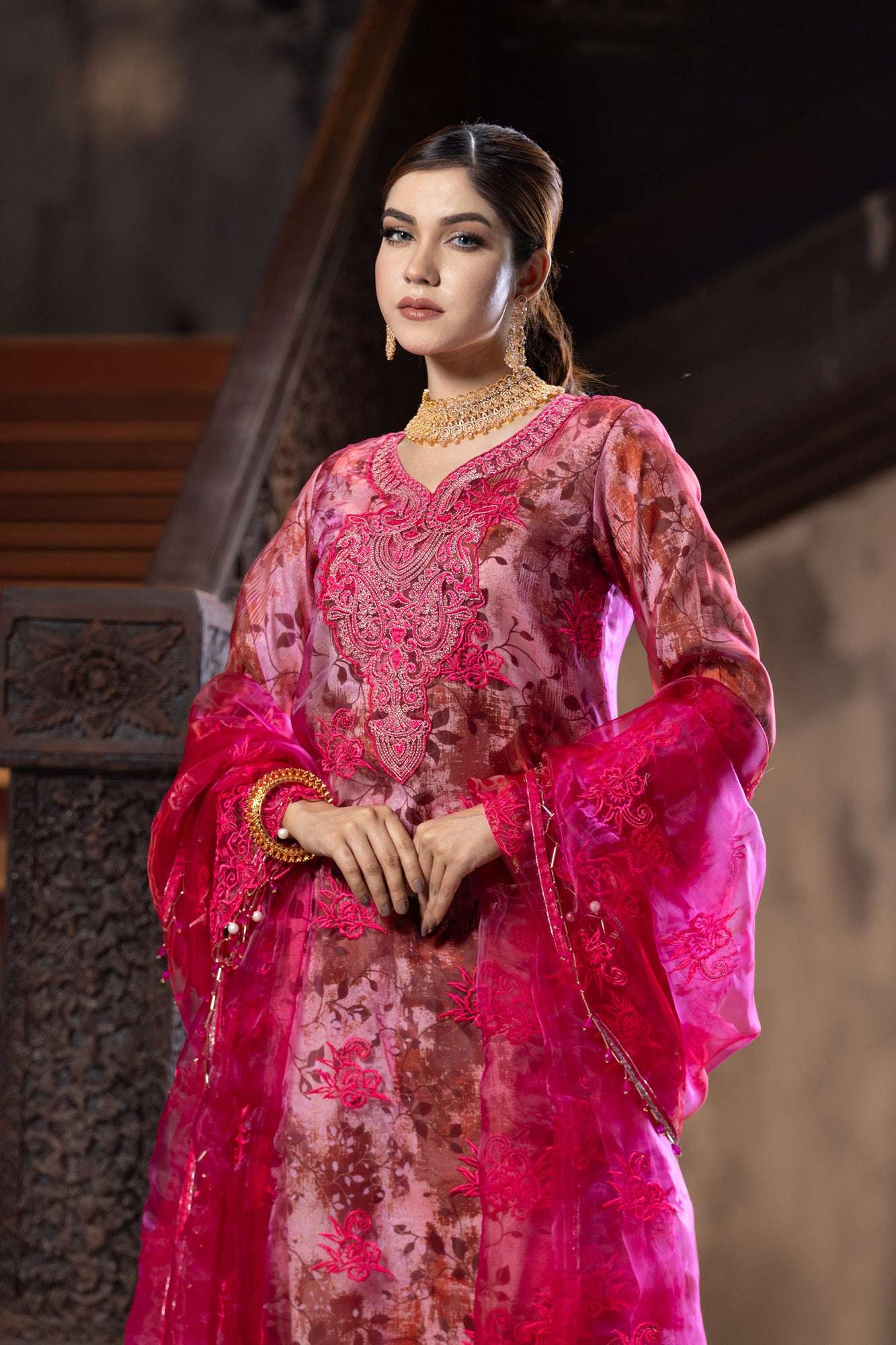 Khwaab Luxury Unstitched 4pcs