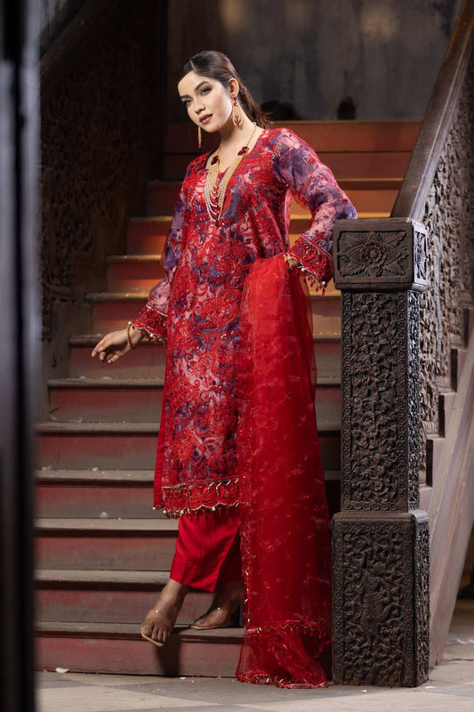 Khwaab Luxury Unstitched 4pcs