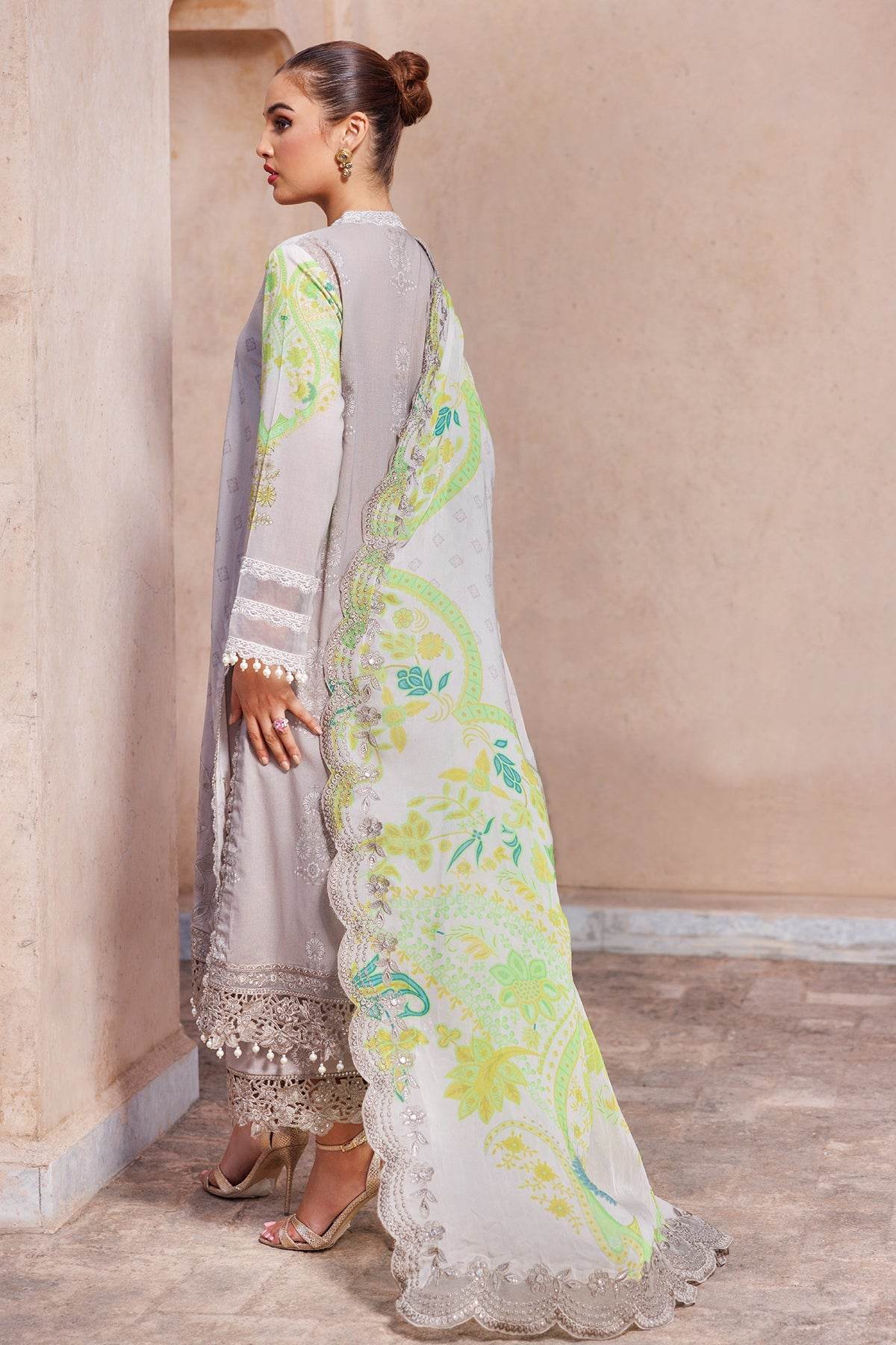 Charizma Signature Swiss Vol-2 Unstitched Embroidered 3pcs - Jotey