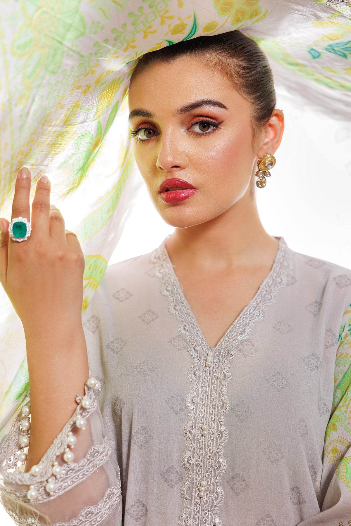 Charizma Signature Swiss Vol-2 Unstitched Embroidered 3pcs - Jotey