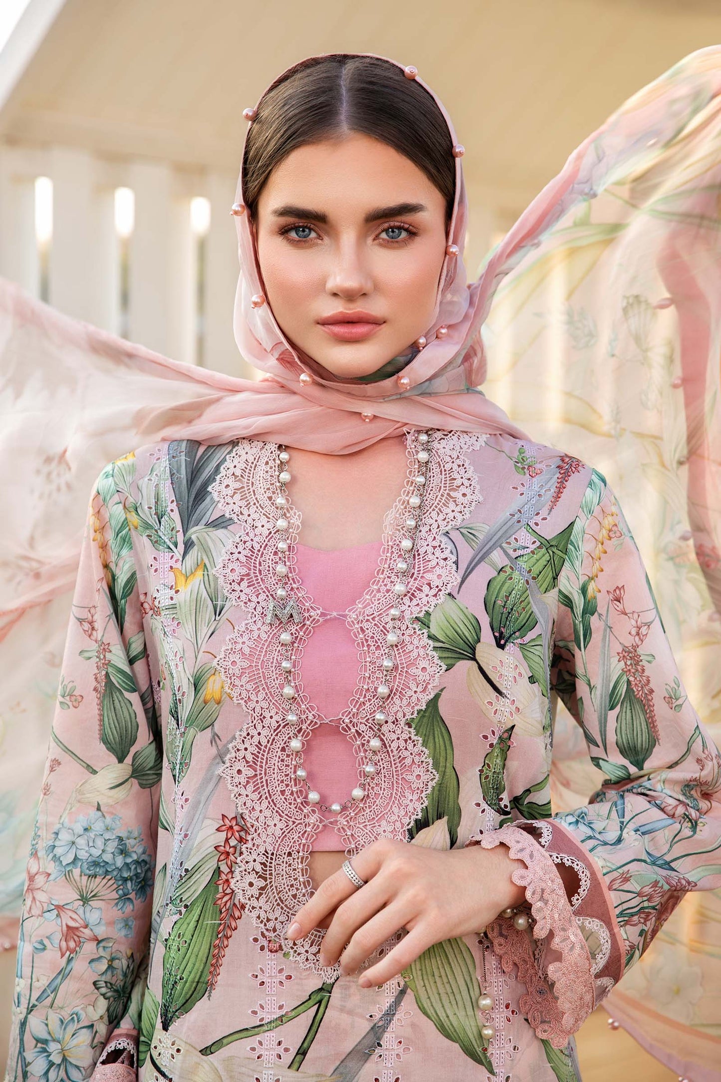 M. Prints By Maria B. Lawn Vol-25 Printed Unstitched 3pcs