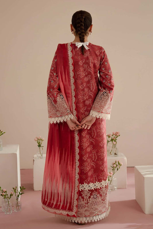 Floral Charm By Afrozeh Embroidered Lawn Unstitched 3pcs