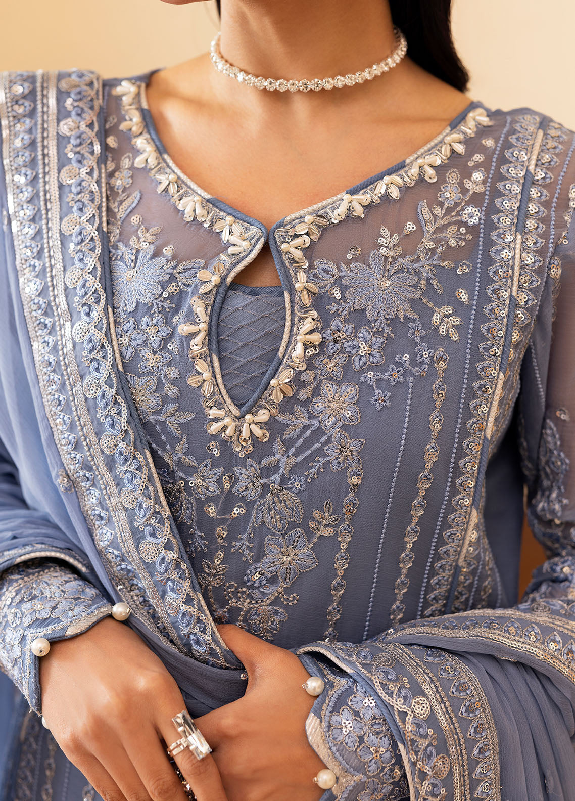 Reverie By Gulaal Embroidered Chiffon Unstitched 3pcs