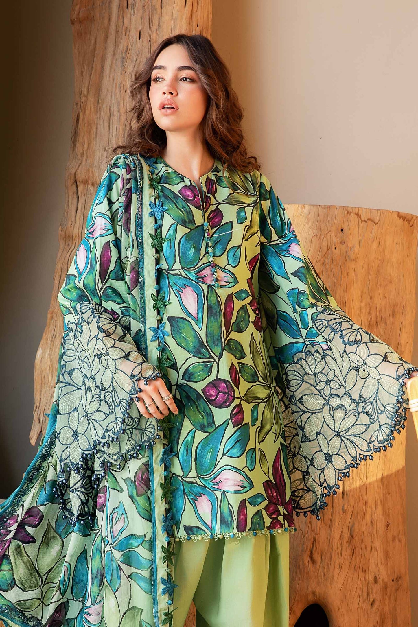 M. Prints By Maria B. Lawn Vol-25 Printed Unstitched 3pcs