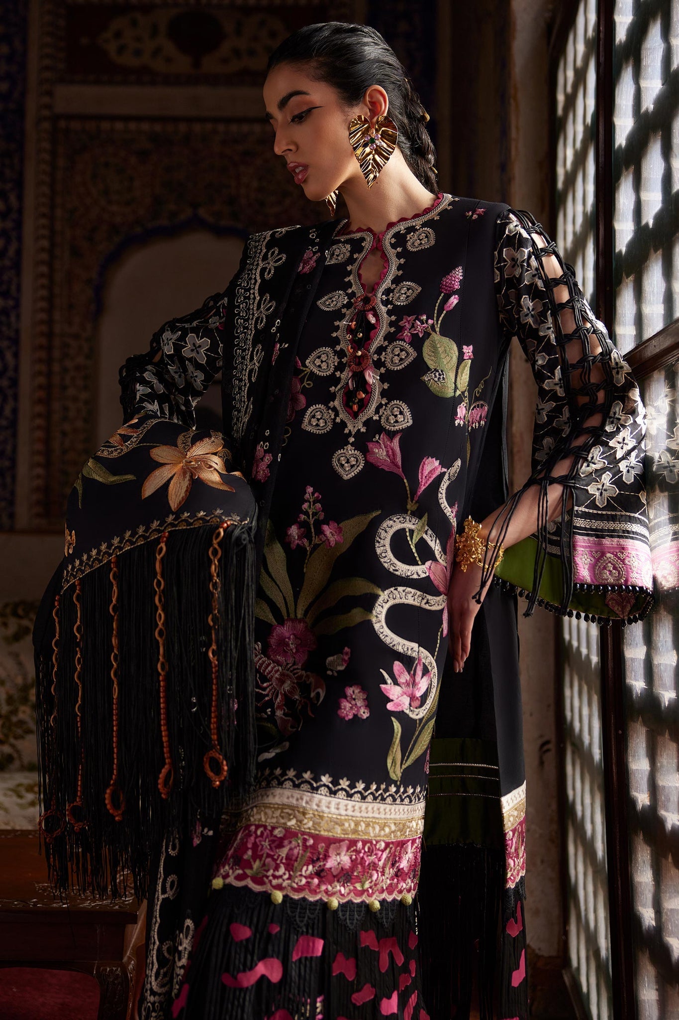 Elan Embroidered Lawn Unstitched 3pcs