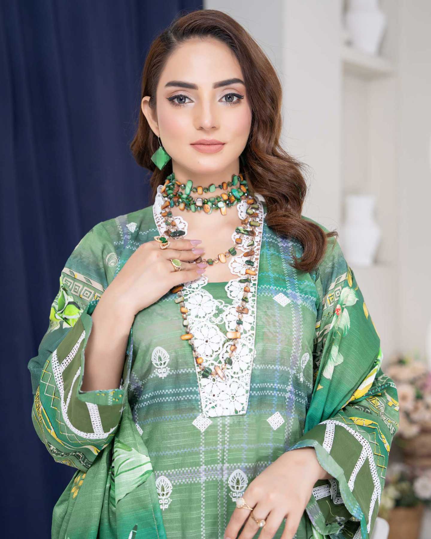 Pakeeza by Aalaya Vol-01 Embroidered Lawn Unstitched 3Pcs