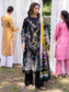 RAJBARI Printkari Sehiffli Exclusive Embroidered Unstitched 3pcs