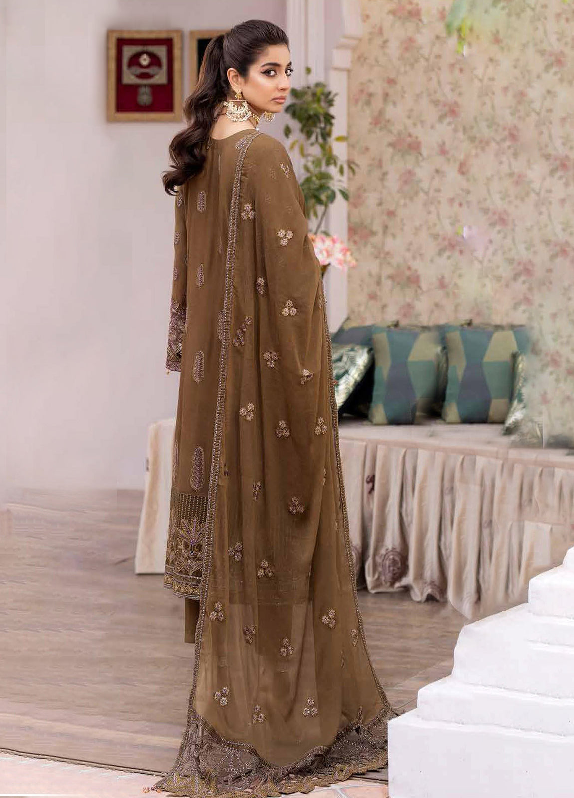 Shafaq By Noori  Stitched Luxury Chiffon Vol- 01