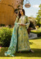 Elaf Print Chikankari Unstitched Lawn 3pcs - Jotey