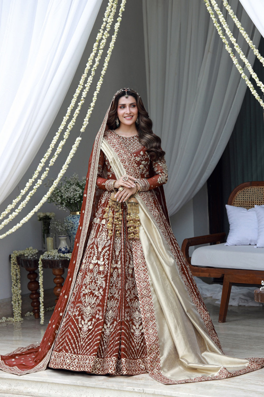 Gulmina Embroidered Chiffon Unstitched 4 Piece