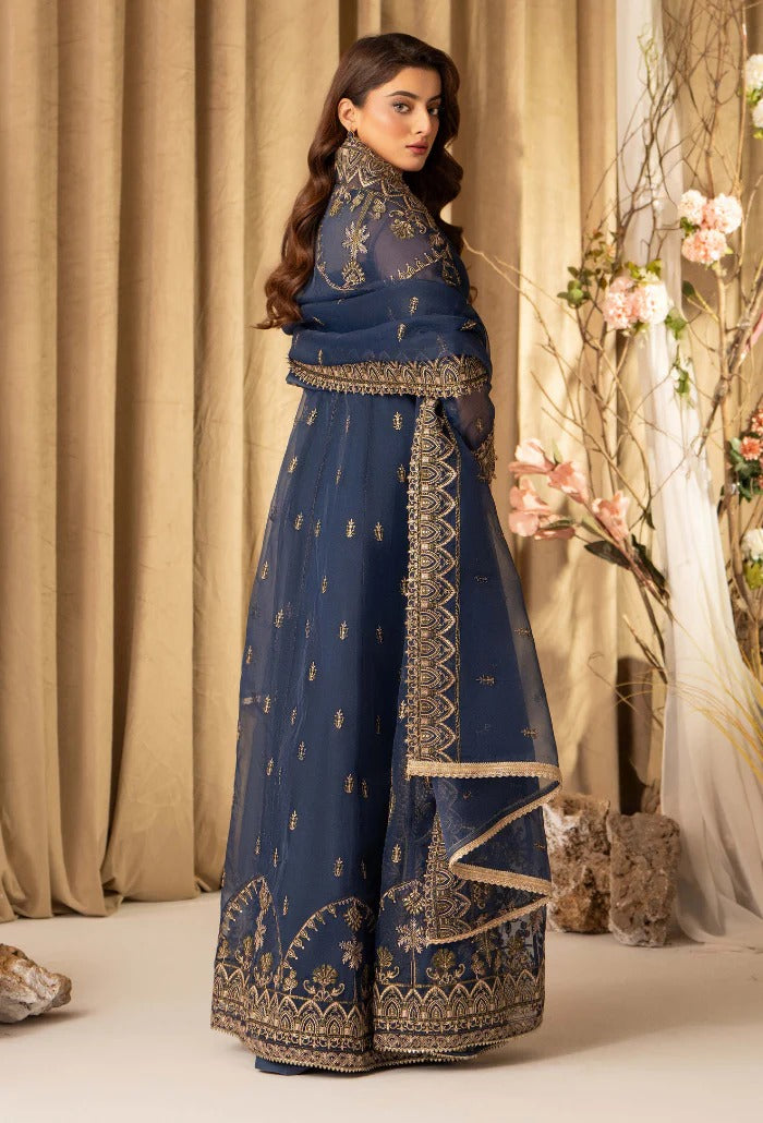 HOC By Humdum Luxury Embroidered Organza Unstitched 3pcs