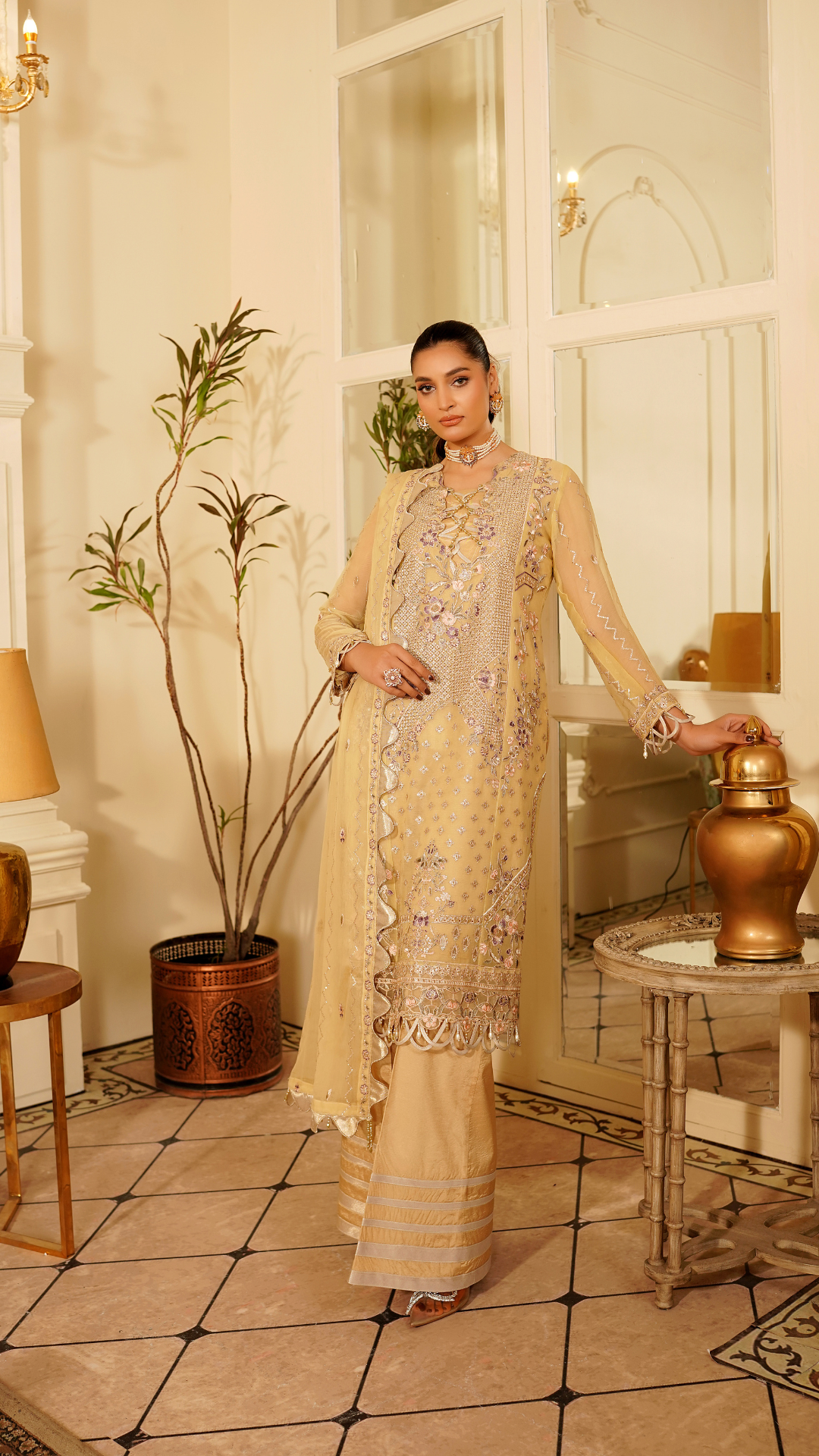 Farmaish By Zebtan Vol 7 Embroidered Chiffon Unstitched 3pcs