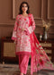 Keyaan By Johra Embroidered Chikankari Printed Bana Dora Lawn Unstitched 3Pcs