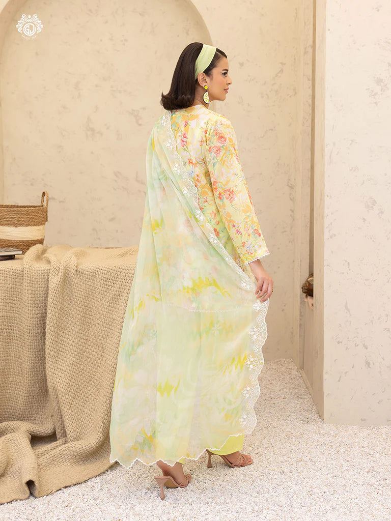 Morja By Gull Jee Vol-12 Embroidered Digital Printed Lawn Unstitched 3Pcs