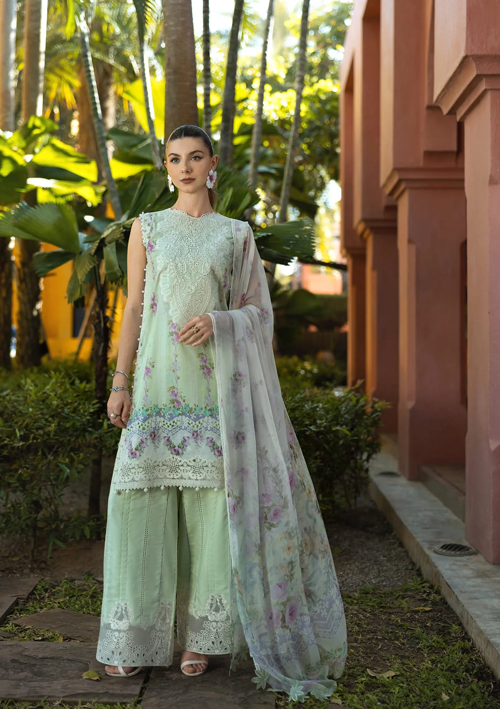 Elaf Premium Signature Embroidered Lawn Unstitched 3pcs