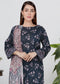 Sui Dhaga Embroidered Printed Lawn Unstitched 3pcs