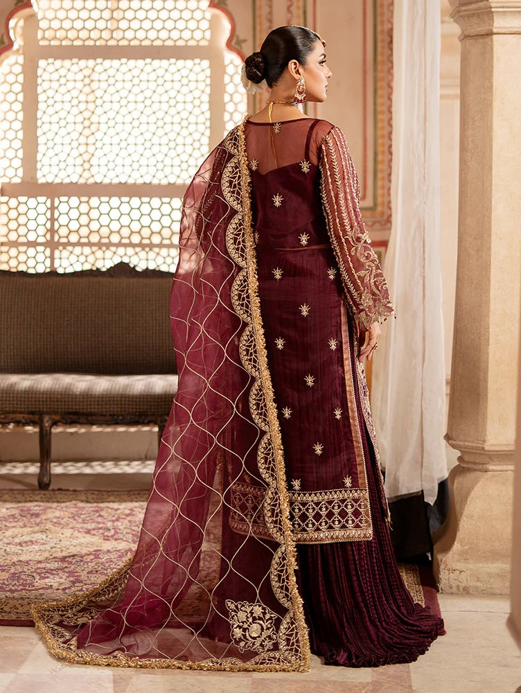 Rangreza by Zebtan Embroidered Organza Luxury Unstitched 3Pcs