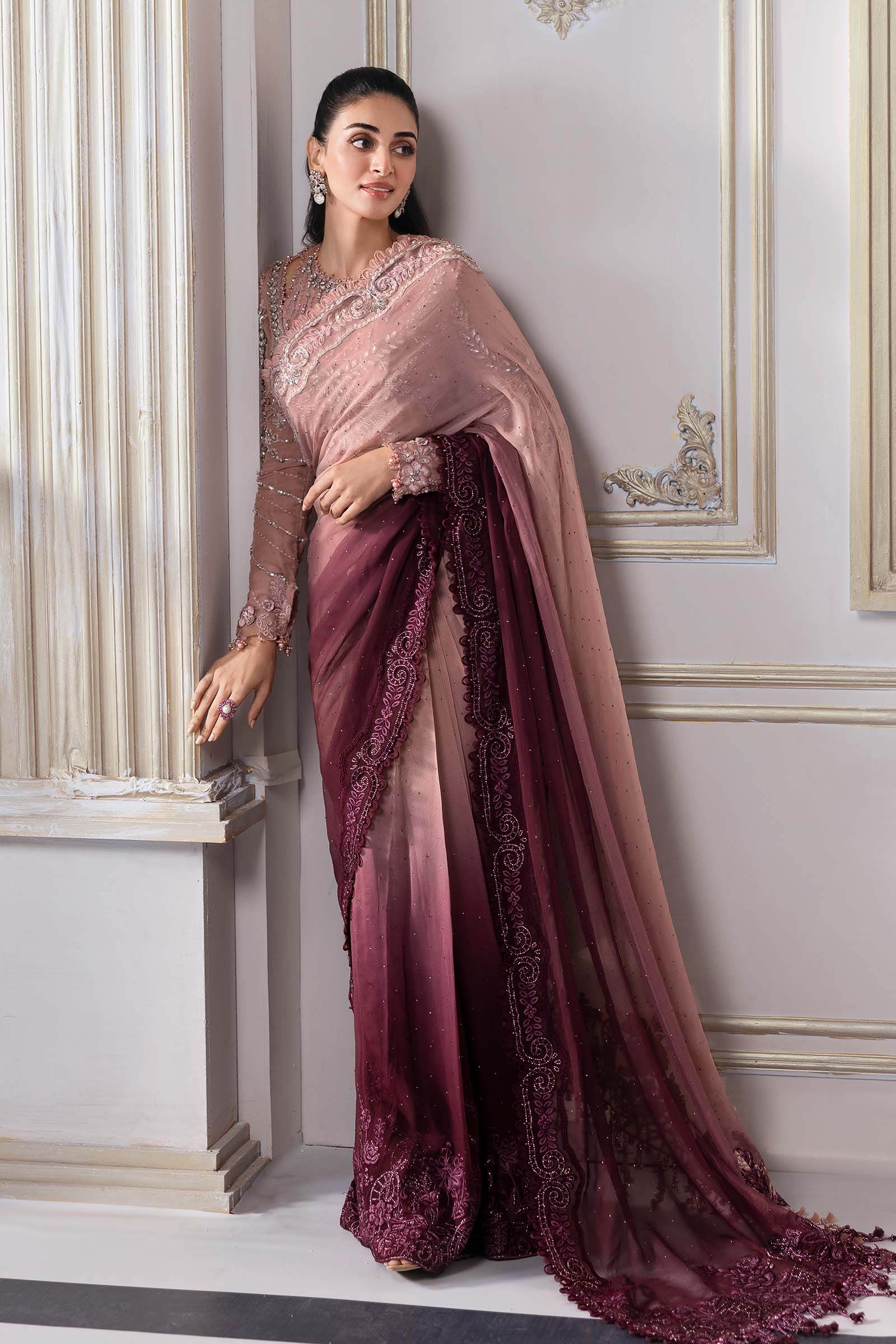 MARIA B. Embroidered Vol-30 Luxury Unstitched 3pcs - Jotey