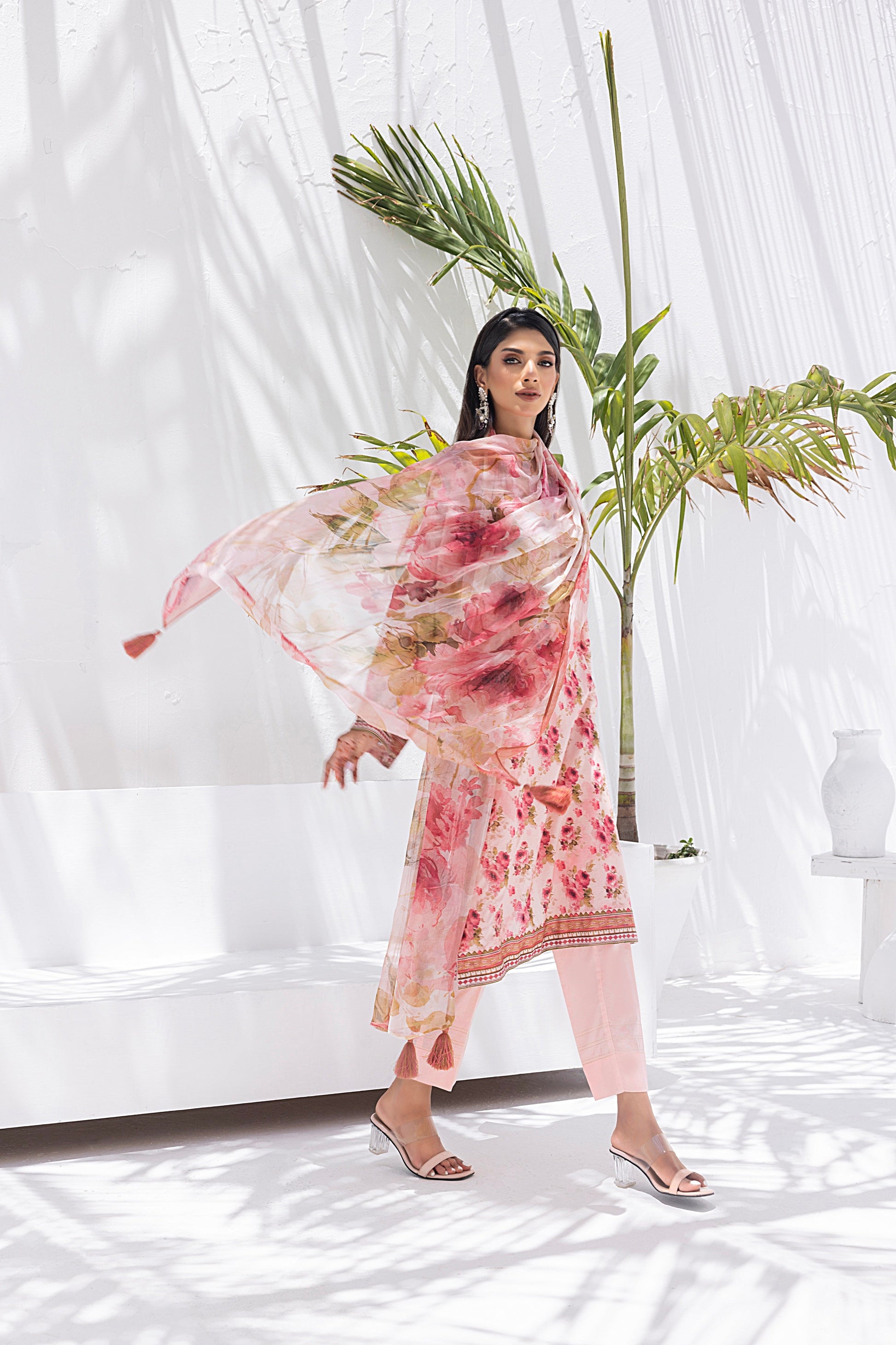 Lakhany Komal Printed Lawn Unstitched 3pcs - Jotey