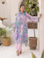 Mishaal By Gull Jee Embroidered Edit'26 Digital Printed Lawn Unstitched 3Pcs