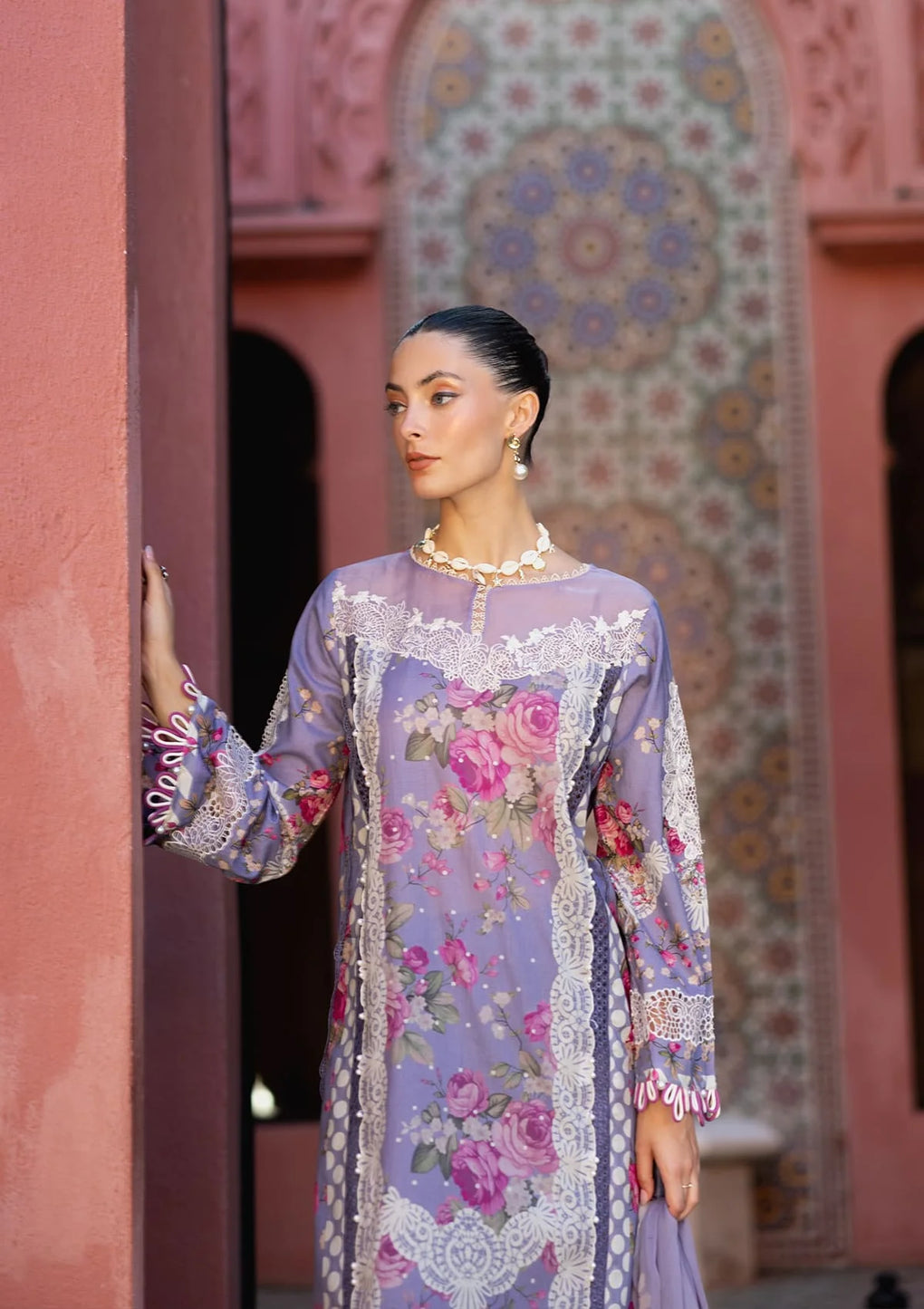 Elaf Premium Signature Embroidered Lawn Unstitched 3pcs