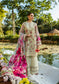Elaf Print Chikankari Unstitched Lawn 3pcs - Jotey