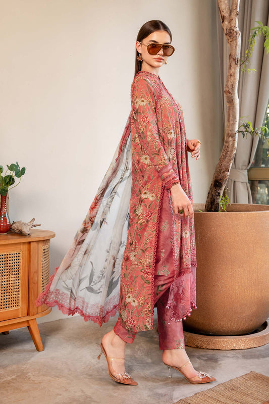 M. Prints By Maria B. Lawn Vol-25 Printed Unstitched 3pcs