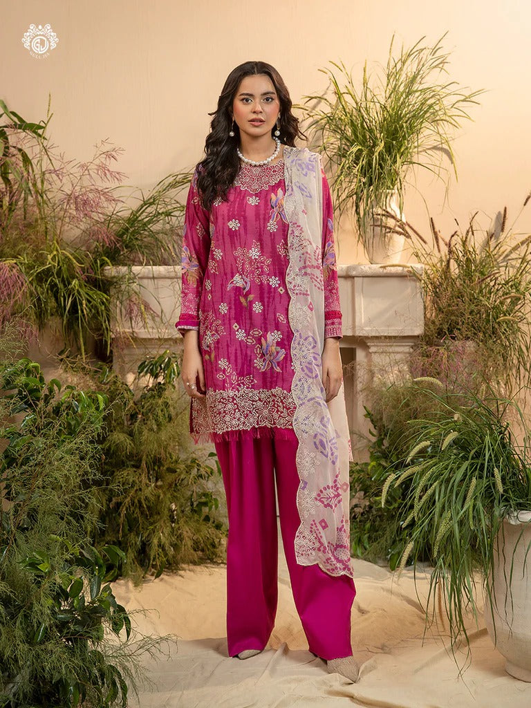 Morja By Gull Jee Vol-10 Embroidered Digital Printed Lawn Unstitched 3 Piece