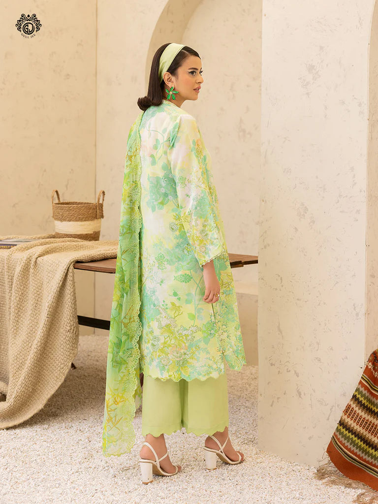 Morja By Gull Jee Vol-12 Embroidered Digital Printed Lawn Unstitched 3Pcs