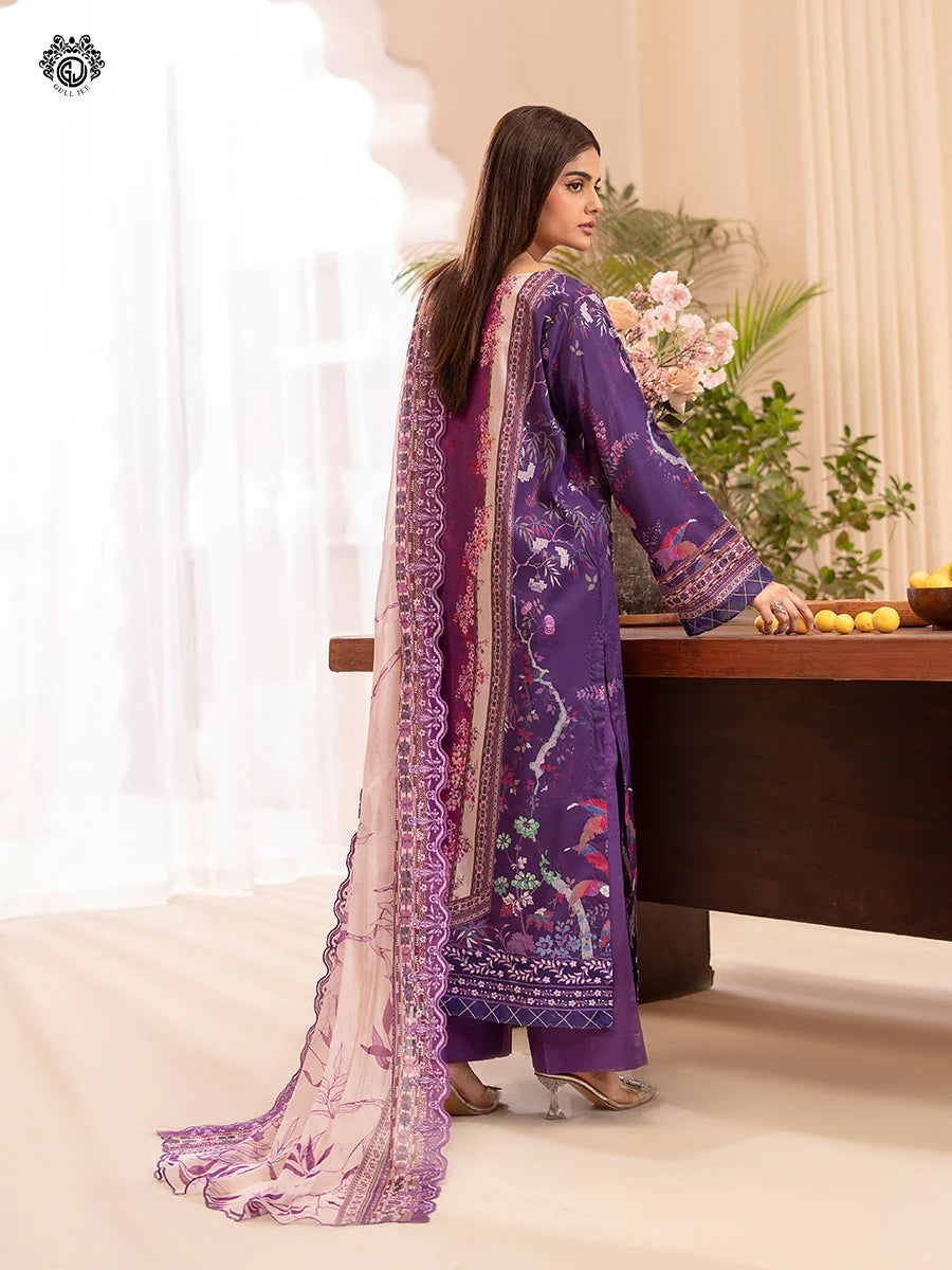 Morja By Gull Jee Vol-11 Embroidered Digital Printed Lawn Unstitched 3Pcs