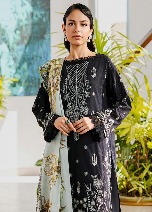 Zellbury Chikankari Embroidered Lawn Unstitched 3Pcs