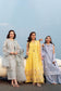 Nureh Khuwab Ebroidered & Embellished Swiss Voil Unstitched 3pcs - Jotey